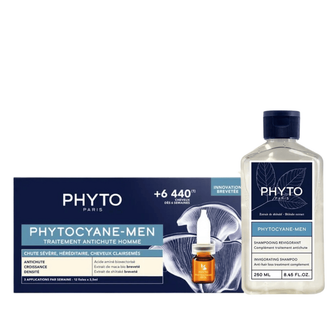Phytocyane Anti-Hair Loss Treatment For Men Bundle