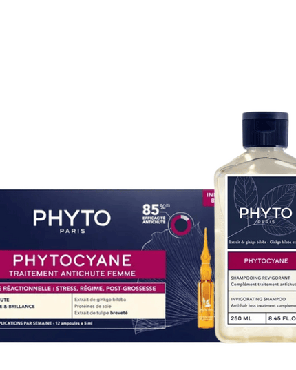 Phytocyane Anti Hair Loss Reactional Treatment Women Bundle