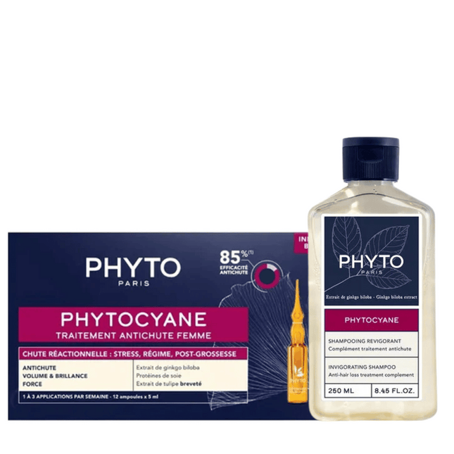 Phytocyane Anti Hair Loss Reactional Treatment Women Bundle