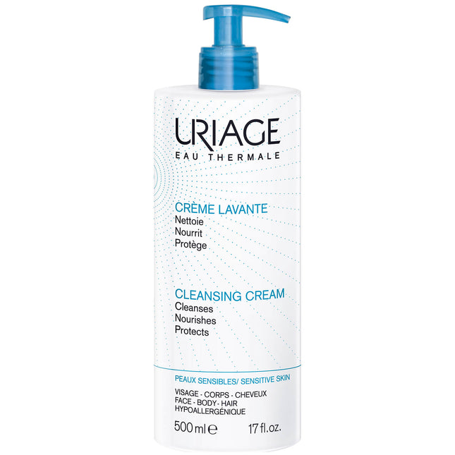 URIAGE CREME LAVANTE -NOURISHING AND CLEANSING CREAM 500MLCosmetics Online IE