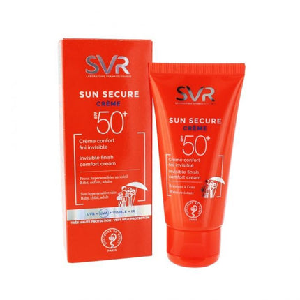 SVR SUN SECURE COMFORT FACE CREAM SPF50+ 50MLCosmetics Online IE