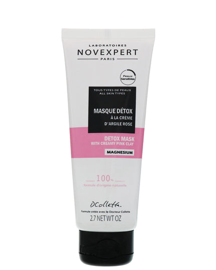 NOVEXPERT MAGNESIUM DETOX MASK WITH PINK CLAY CREAM 75mlCosmetics Online IE