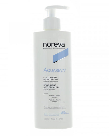 Noreva Aquareva 24H Moisturizing Body Cream 400ml