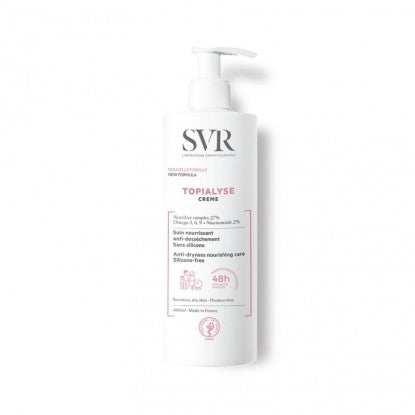 SVR TOPIALYSE CREAM -ANTI-DRYNESS NOURISHING CARE 400MLCosmetics Online IE