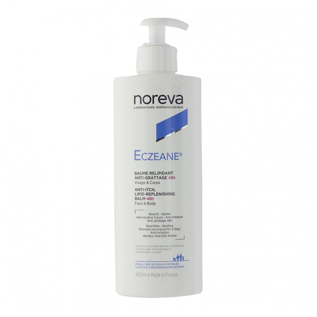 Noreva Eczeane Anti-Itch Lipid-Replenishing Balm 48H 400ml