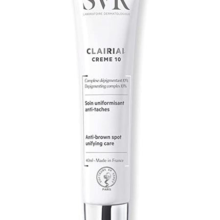 SVR CLAIRIAL 10 CREAM- ANTI-BROWN SPOT UNIFYING CARECosmetics Online IE