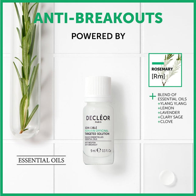 DECLÉOR OFFICINAL ROSEMARY - PURIFYING TARGETED SOLUTION  9ML
