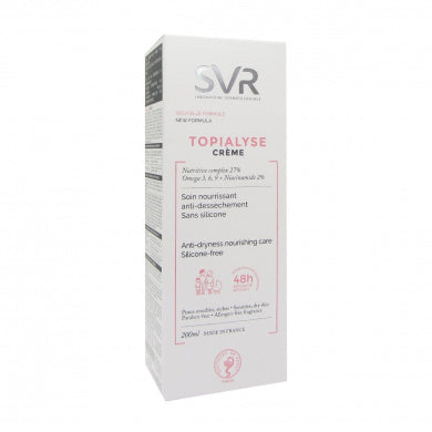 SVR TOPIALYSE CREAM -ANTI-DRYNESS NOURISHING CARE 200MLCosmetics Online IE