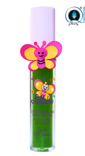 Lallabee Childrens Food Base Lip Gloss (201 Sa Di Menta)Cosmetics Online IE