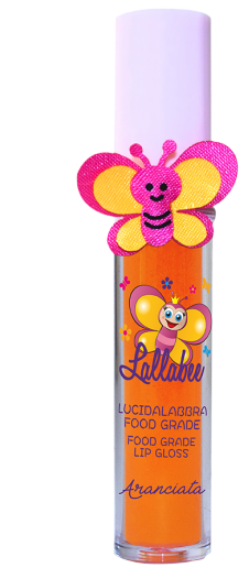Lallabee Childrens Food Base Lip Gloss (202 Aranciata) ORANGECosmetics Online IE