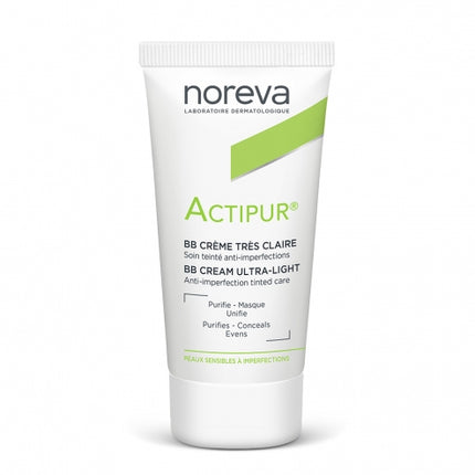 Noreva Actipur Tinted BB Cream - Light 30ml