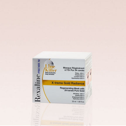 Rexaline X-treme Gold Radiance 50 ml (REGENERATING MASK WITH PURE 24 CRT GOLD)