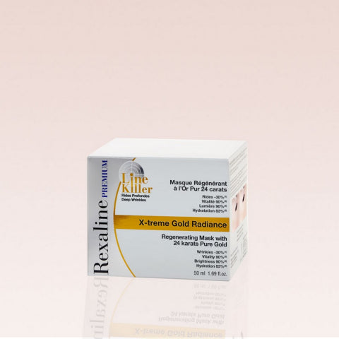 Rexaline X-treme Gold Radiance 50 ml (REGENERATING MASK WITH PURE 24 CRT GOLD)
