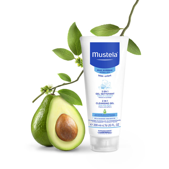 Mustela 2 in 1 Cleansing gel 200mlCosmetics Online IE