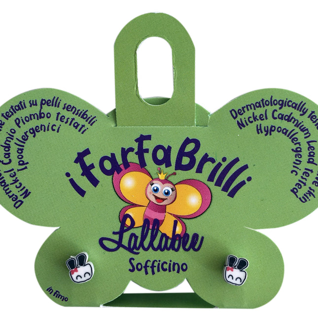 LALLABEE- Farfabrilli Earrings for children (Sofficino)Cosmetics Online IE