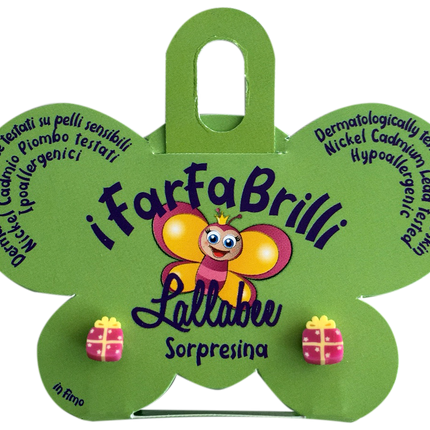 LALLABEE- Farfabrilli Earrings for children ( Sorpresina)Cosmetics Online IE