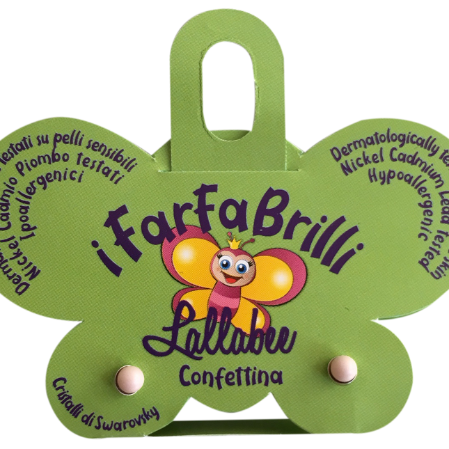LALLABEE- Farfabrilli Earrings for children ( Confettina)Cosmetics Online IE