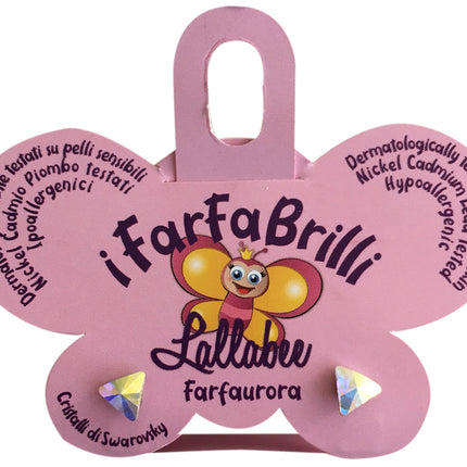 LALLABEE- Farfabrilli Earrings for children (Farfaurora)DIAMONDCosmetics Online IE