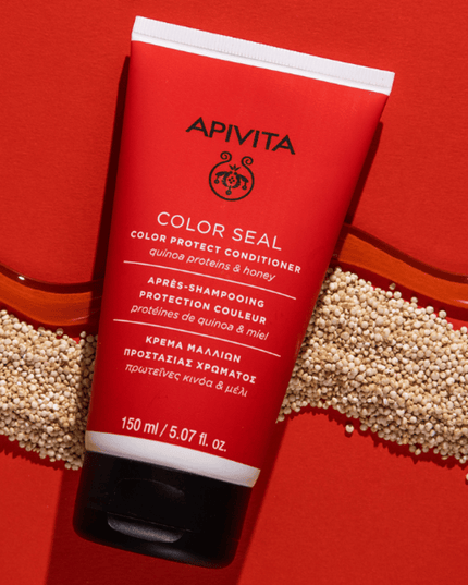Apivita Color Seal Conditioner with Quinoa Protein & Honey 150ml