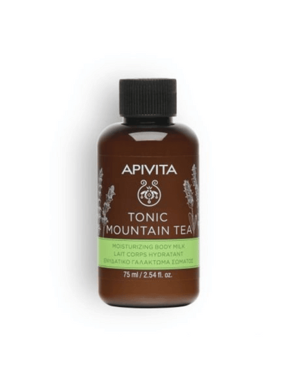 Apivita Mini Tonic Mountain Tea Body Milk - 75ml