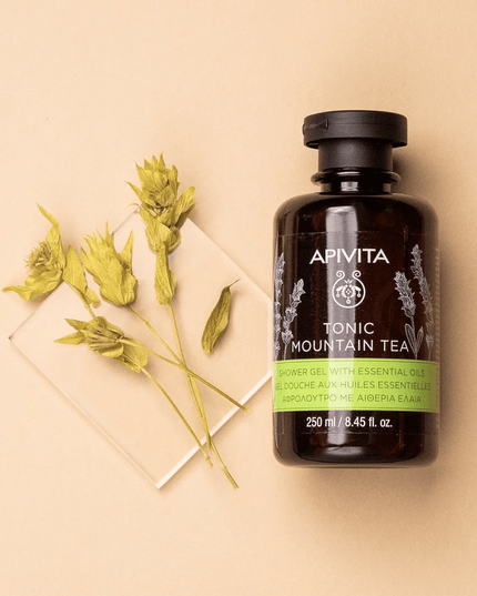Apivita Tonic Mountain Tea Shower Gel 250ml