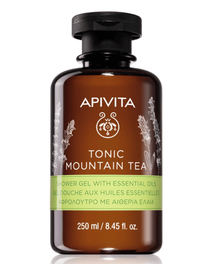 Apivita Tonic Mountain Tea Shower Gel 250ml