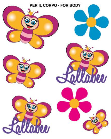 LALLABEE BODY TATTOOS &amp; NAIL STICKERSCosmetics Online IE