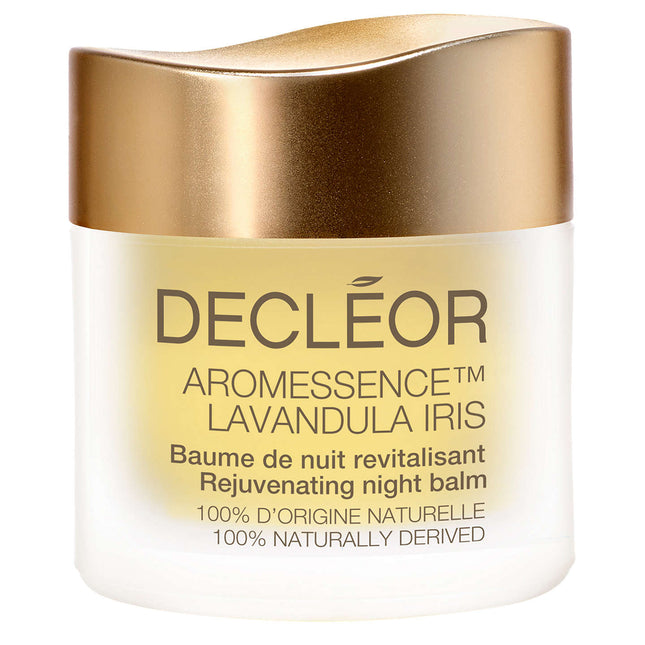 Shop Decléor Aromessence Lavandula Iris Night Balm Today at Cosmetics Online. Firming Rejuvenating Balm 100% Natural Origin.  