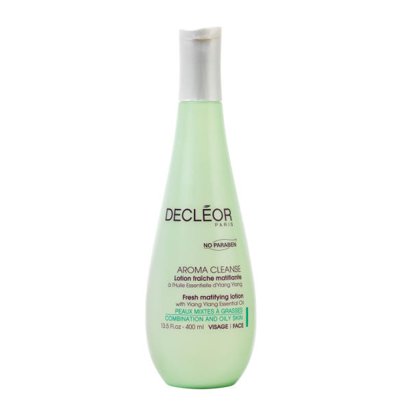 DECLÉOR Aroma Cleanse Fresh Matifying Lotion tones, purifies and mattifies combination to oily skin. Availble at discount on Cosmetics Online