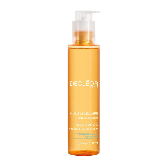 DECLÉOR Micellar Oil is the Best Skin Cleanser That Reaches Deep Into the Pores and Removes Dirt and Impurities While Hydrating the Skin. Purchase it Today At Discount On Cosmetics Online.