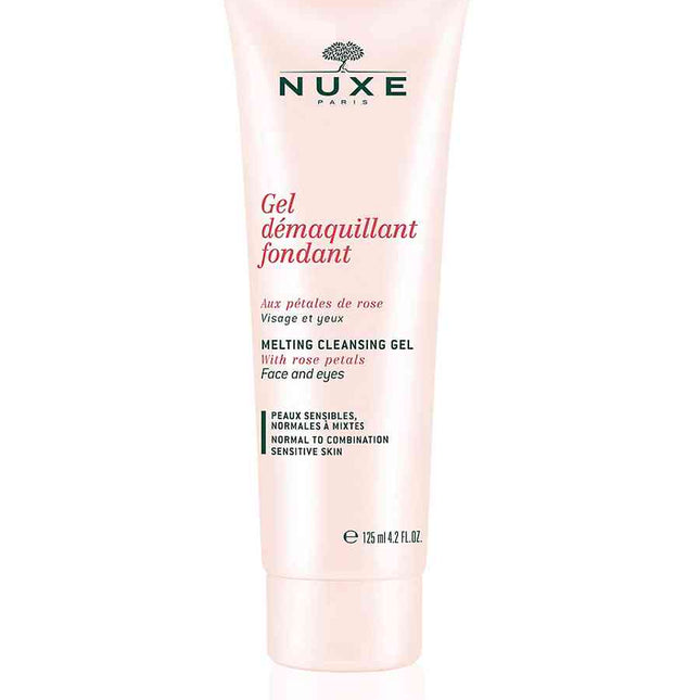 Nuxe Melting Cleansing Gel With Rose Petals 