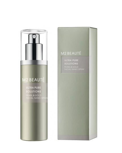 M2 BEAUTÉ Ultra Pure Solutions Pearl & Gold Spray 75ml