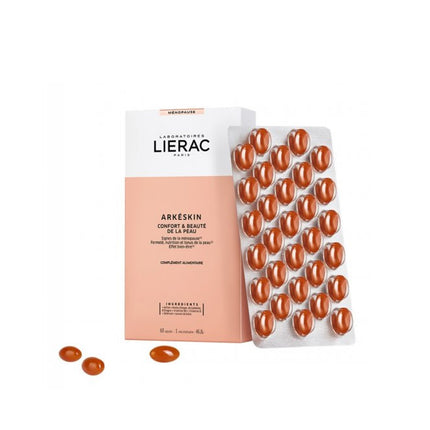 Lierac Arkeskin Skin Comfort And Beauty 60 Capsules