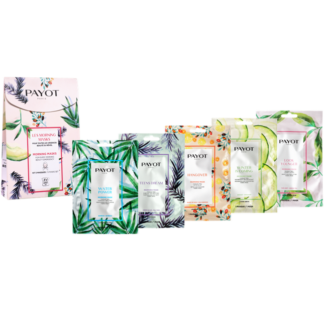 Payot The Morning Masks Kit 5 Masks