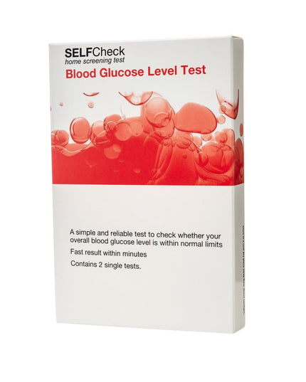 SELFCheck Blood Glucose Test Kit - 2 Tests