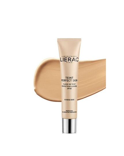 LIERAC -TEINT PERFECTING ILLUMINATING FOUNDATION BEIGE DORÉ 30ml