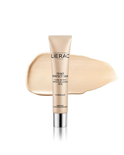 LIERAC-TEINT SKIN PERFECTING ILLUMINATING FOUNDATION BEIGE CLAIR 30ml