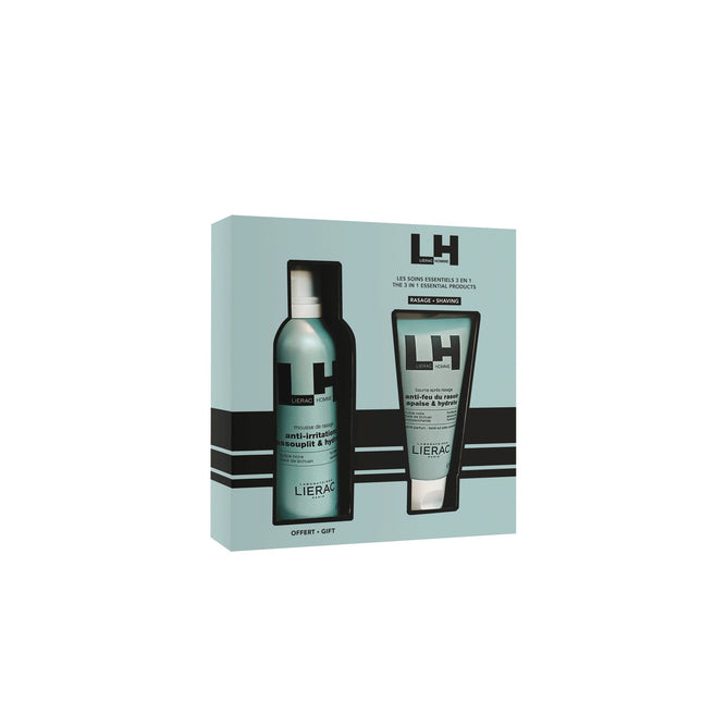 Lierac Homme After Shave Balm 75ml + Shaving Foam 150ml Gift Set