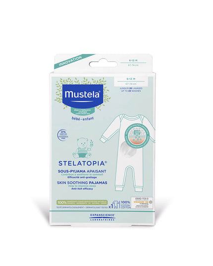 Mustela STELATOPIA Skin soothing pyjamas 6-12mths.Cosmetics Online IE