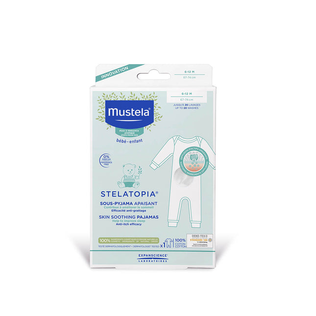 Mustela STELATOPIA Skin soothing pyjamas 6-12mths.Cosmetics Online IE
