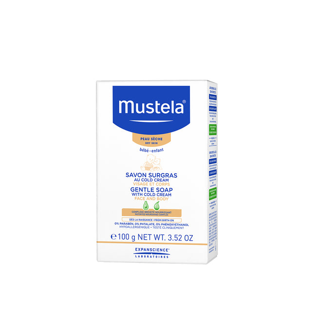 Mustela Gentle soap with Cold Cream 100gmCosmetics Online IE