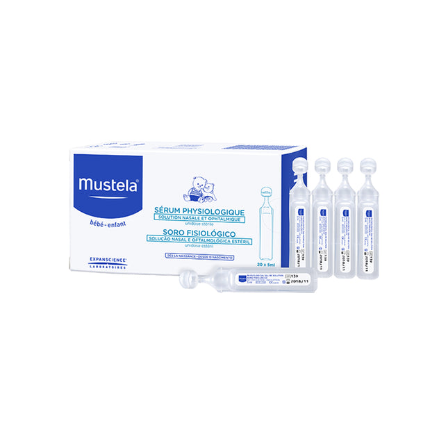 Mustela Physiological Saline Solution 20x5mlCosmetics Online IE
