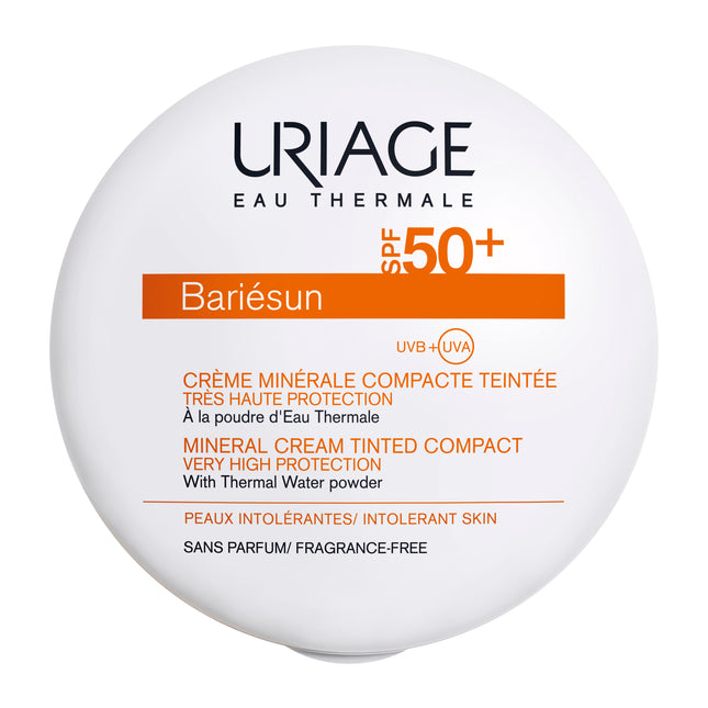 URIAGE Bari&eacute;sun Mineral Cream Tinted Compact SPF50+ (Dore) Gold &ndash; 10gCosmetics Online IE