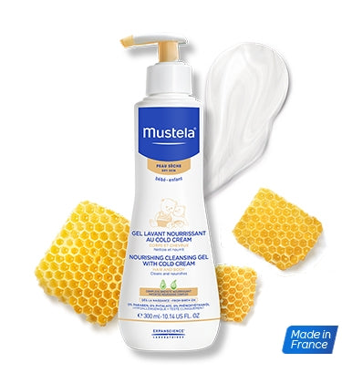 MUSTELA NOURISHING CLEANSING GEL WITH COLD CREAM 300MLCosmetics Online IE