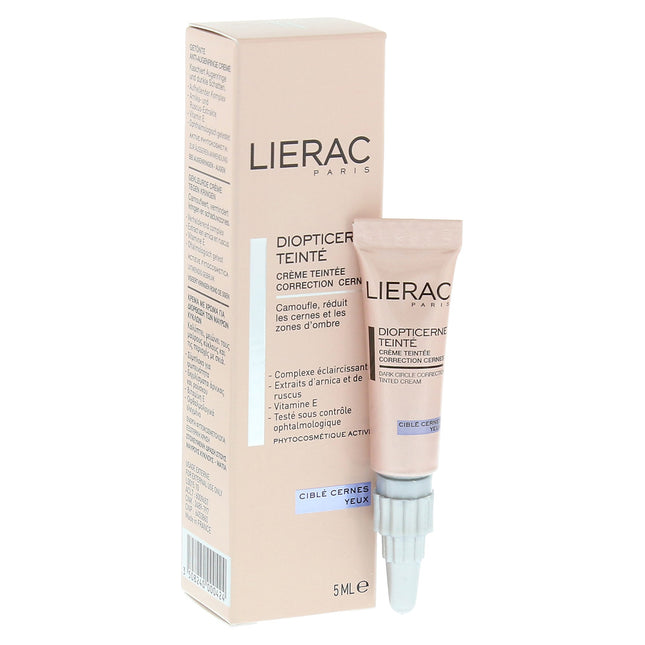 Lierac Diopticerne Dark Circle Correction Tinted Cream 5 mlCosmetics Online IE