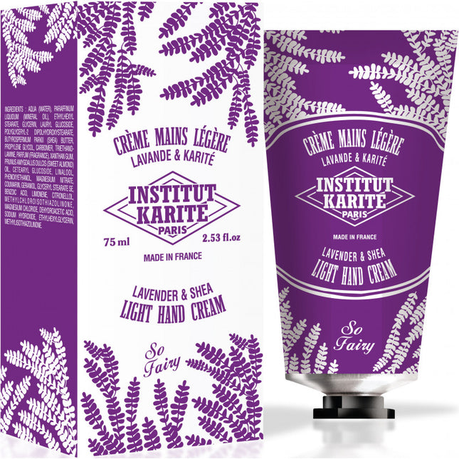 Institut Karit&eacute; Paris Shea Light Hand Cream So Fairy Lavender - 70% OFFCosmetics Online IE