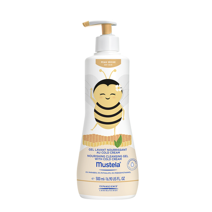 Mustela Nourishing cleansing gel with Cold Cream 300mlCosmetics Online IE